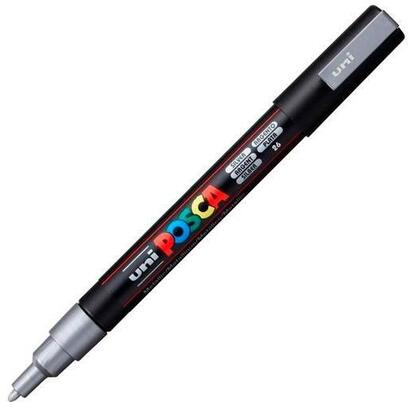 pack-de-6-unidades-posca-marcador-pc-3m-punta-conica-09-13-mm-plata