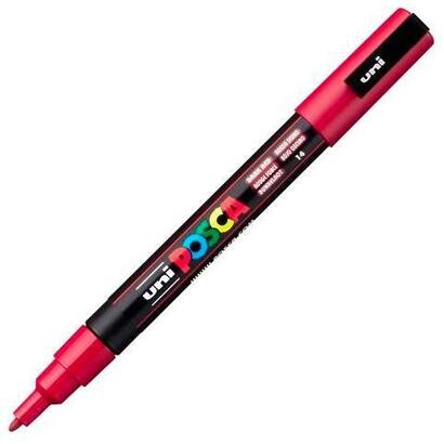 pack-de-6-unidades-posca-marcador-pc-3m-punta-conica-09-13-mm-rojo-oscuro