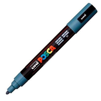 pack-de-6-unidades-posca-marcador-pc-5m-no-permanente-punta-forma-de-bala-18-25-mm-gris-pizarra