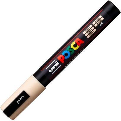 pack-de-6-unidades-posca-marcador-pc-5m-no-permanente-punta-forma-de-bala-18-25-mm-beige