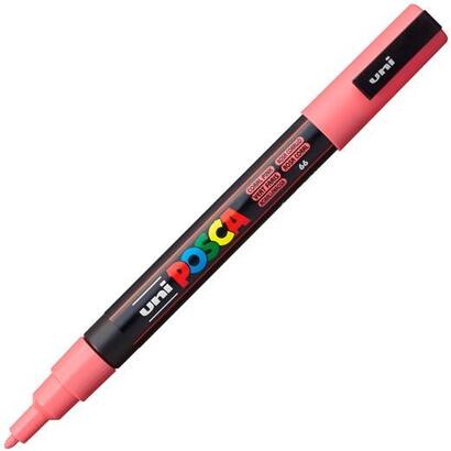pack-de-6-unidades-posca-marcador-pc-3m-punta-conica-09-13-mm-rosa-coral