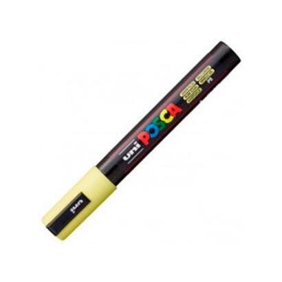 pack-de-6-unidades-posca-marcador-pc-5m-no-permanente-punta-forma-de-bala-18-25-mm-amarillo-sol