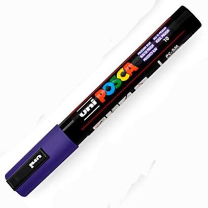 pack-de-6-unidades-posca-marcador-pc-5m-no-permanente-punta-forma-de-bala-18-25-mm-azul-prusia