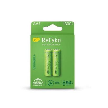 gp-battery-r6-aa-rechargable-recyko-nimh-r6-2-batteries-blister-1300mah