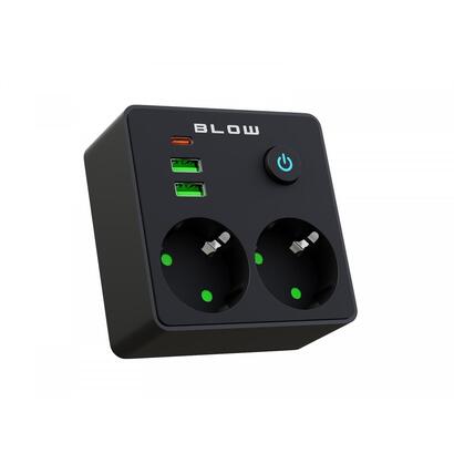 rozgaleznik-r-20-pr-2-gniazda-2usb-usb-c-czarny