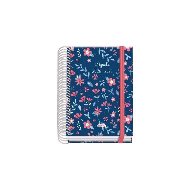 dohe-agenda-escolar-prime-a6-espiral-dp-carton-forrado-mod-lovely-2026-2027