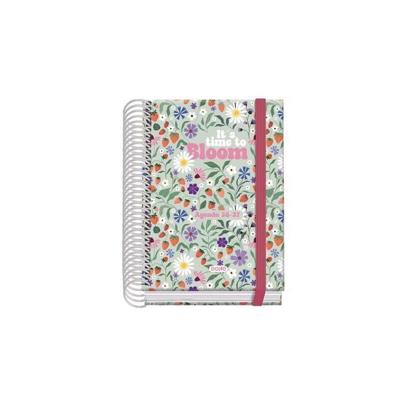 dohe-agenda-escolar-prime-a6-espiral-dp-carton-forrado-mod-bloom-2026-2027