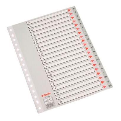pack-de-10-unidades-esselte-indice-abecedario-separador-multitaladro-folio-gris-polipropileno