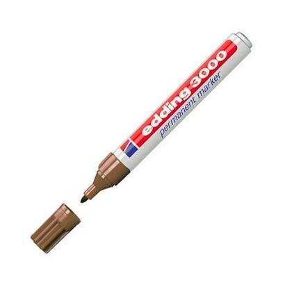 pack-de-10-unidades-edding-marcador-permanente-3000-marron