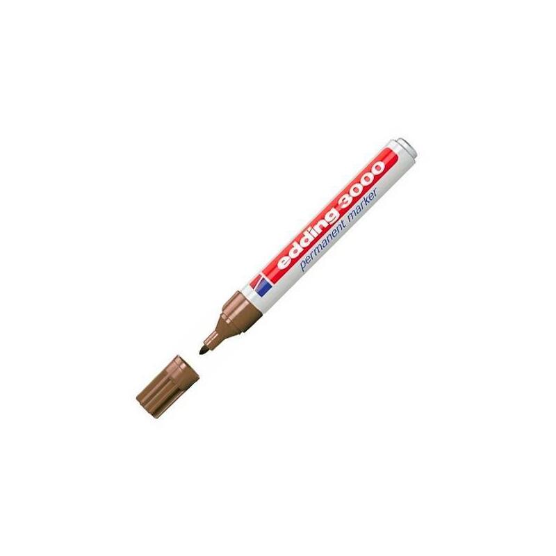 pack-de-10-unidades-edding-marcador-permanente-3000-marron