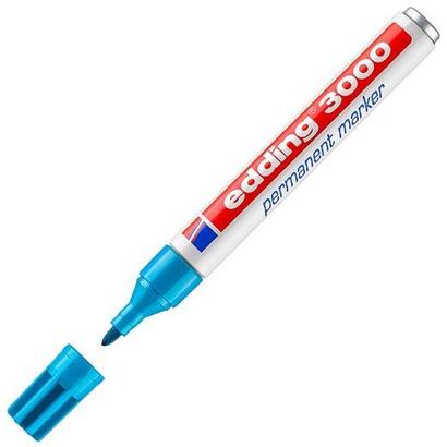 pack-de-10-unidades-edding-marcador-permanente-3000-azul-claro