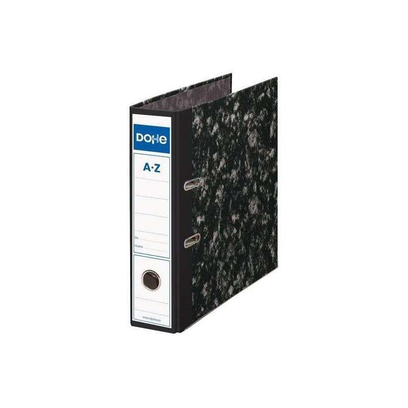 pack-de-20-unidades-dohe-archivador-palanca-archinovo-a4-lomo-ancho-rado-carton-forrado-negro-jaspeado