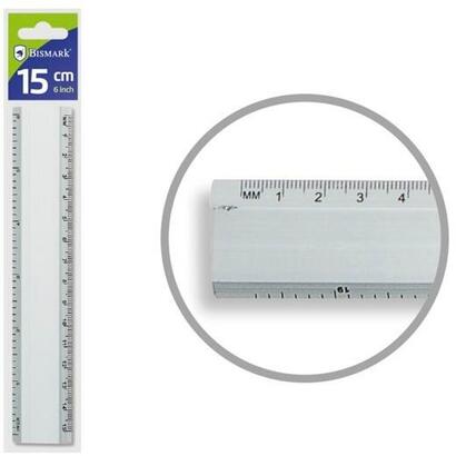 pack-de-40-unidades-bismark-regla-aluminio-15cm
