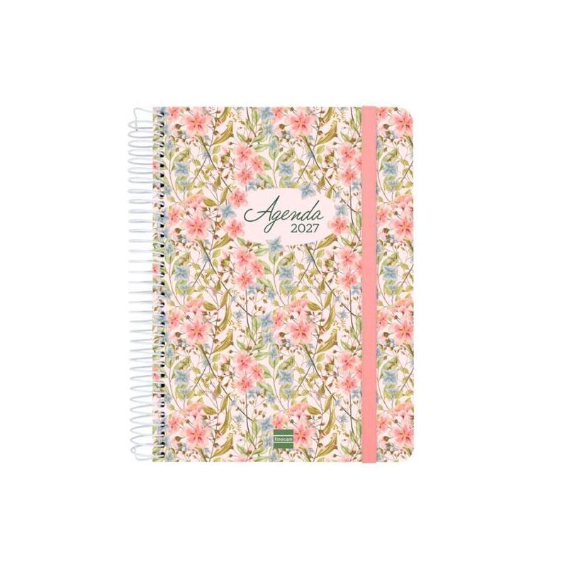 finocam-agenda-cloe-espiral-16m-e10-155x212mm-svh-tapa-dura-rosa-2026-2027