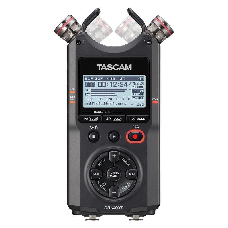 tascam-dr-40xp-przenosny-rejestrator-cyfrowy-z-interfejsem-audio-usb
