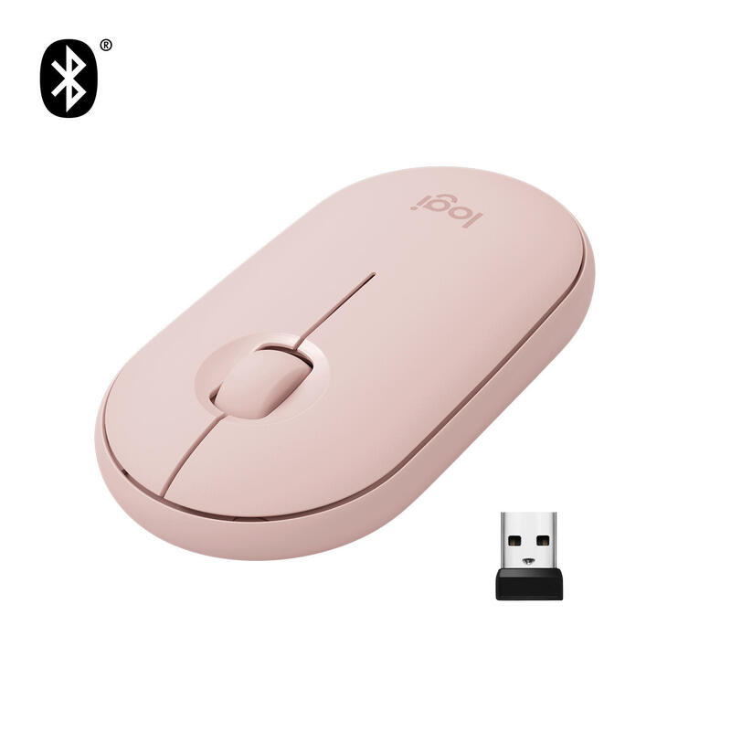 raton-inalambrico-logitech-pebble-m350-rosa-910-005717