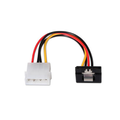 aisens-cable-sata-alim-acodado-con-anclajes-molex-4pinm-sata-hembra-16cm-100-cobre-negro