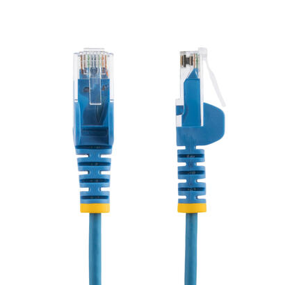startechcom-cable-cat6-de-1m-delgado-con-conectores-rj45-sin-enganches-azul-1-m-cat6-uutp-utp-rj-45-rj-45-azul
