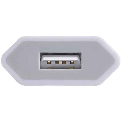 techly-100747-cargador-usb-techly-slim-230v-5v-1a-blanco