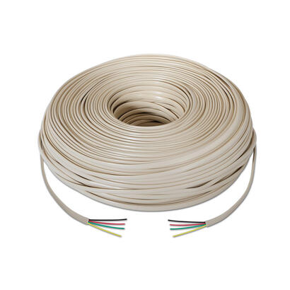 aisens-cable-de-telefono-4c-100m-beige