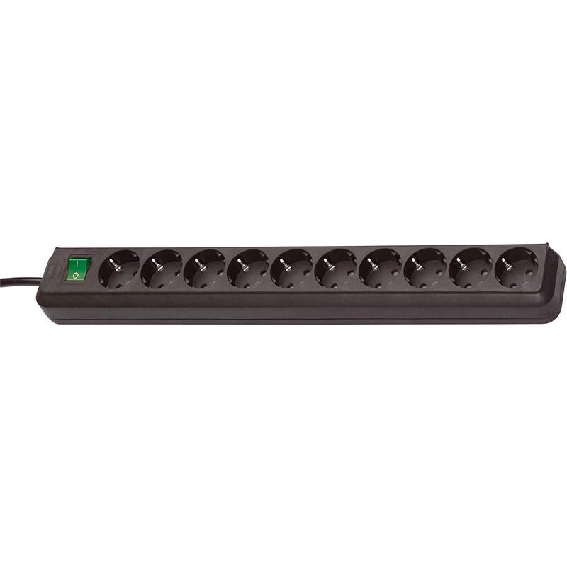 brennenstuhl-eco-line-regleta-de-enchufes-10-tomas-con-proteccion-interruptor-cable-de-3m-negro brennenstuhl-eco-line-regleta-de-enchufes-10-tomas-con-proteccion-interruptor-cable-de-3m-negro