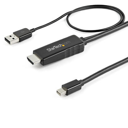 startech-cable-hdmi-a-mini-displayport-1m-4k-30hz-usb-powered