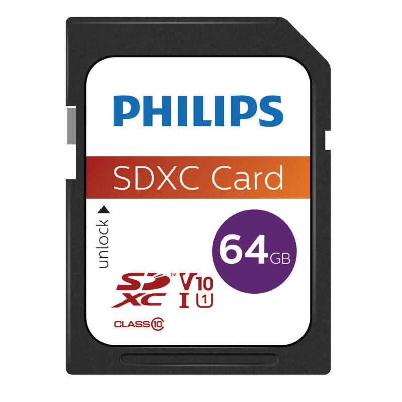 philips-fm64sd55b-memoria-flash-64-gb-sdxc-clase-10-uhs-i