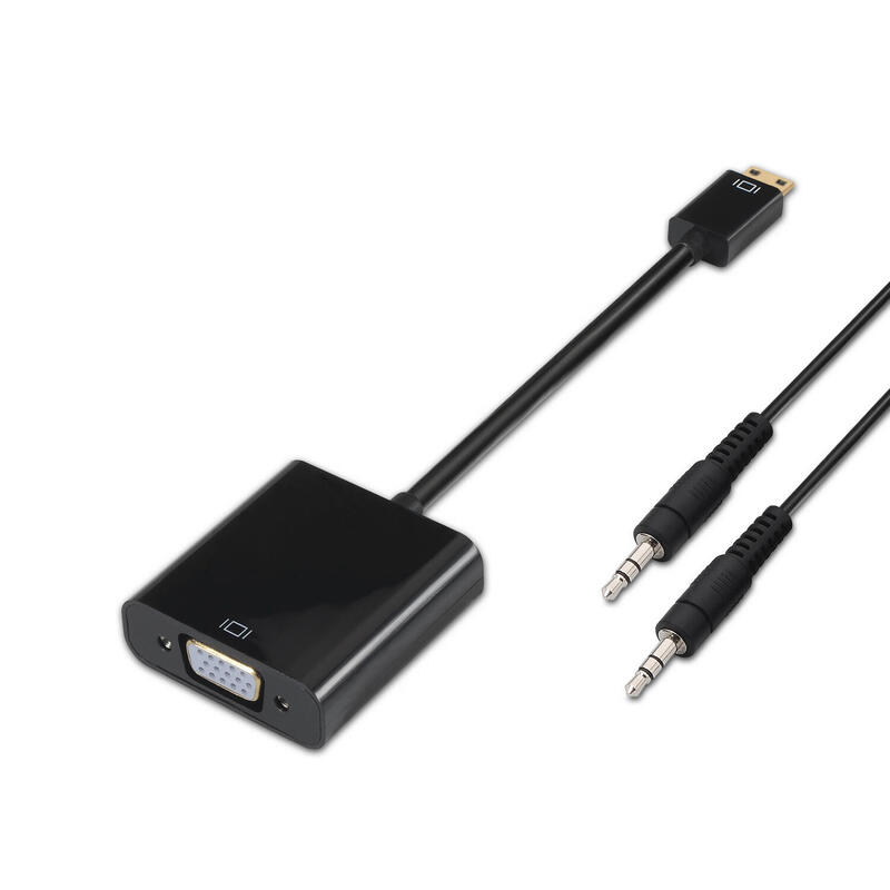 aisens-conversor-mini-hdmi-a-svgaaudio-hdmi-cm-svga-hembrajack-35h-10cm-10m-negro