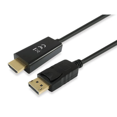 equip-cable-displayport-a-hdmi-macho-macho-3m-negro