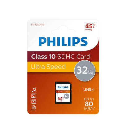secure-digital-philips-fm32sd45b10-32-gb-sdhc-clase-10-uhs-i-multicolor
