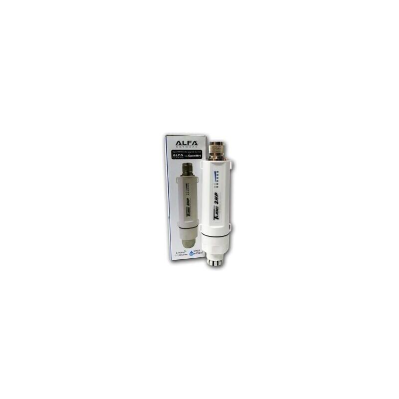 alfa-network-tube-2hp-apcpe-wireless-80211n-resistente-a-intemperie-conector-n-macho-sin-antena-y-sin-inyector-poe