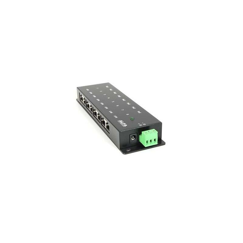 alfa-network-apoe08lite-inyector-poe-pasivo-de-8-puertos-10100-no-incluye-fuente-de-alimentacioacute-n