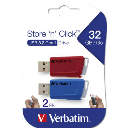 pendrive-verbatim-usb-30-32gbx3-store-n-click-3pkusb-32-gen1max80mbs-w25mbredblueyellow