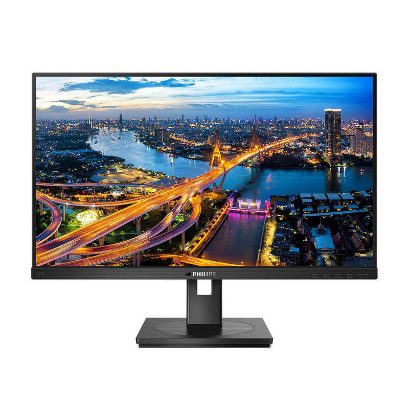 monitor-philips-24-b1-line-243b100-ips-5ms-10001-hdmi-vga-dp-sp-silver-black