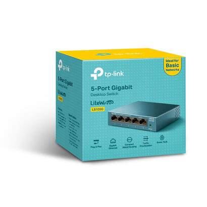 tp-link-ls105g-switch-5-puertos-gigabit-101001000-mbps-metalico-no-administrado