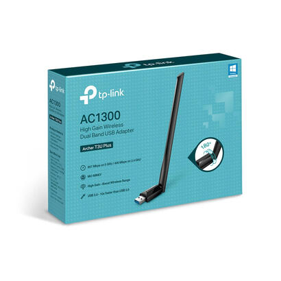 tp-link-archer-t3u-plus-adaptador-usb-inalambrico-banda-dual-ac1300-alta-ganancia