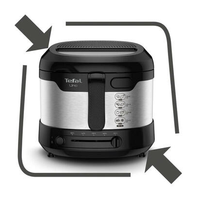 tefal-ff215d-freidora-sencillo-negro-acero-inoxidable-independiente-1600-w