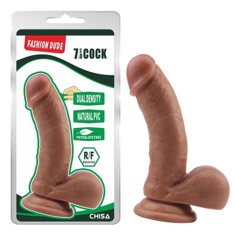 dildo-dual-density-fashion-dude-175-x-41-cm-bronceado