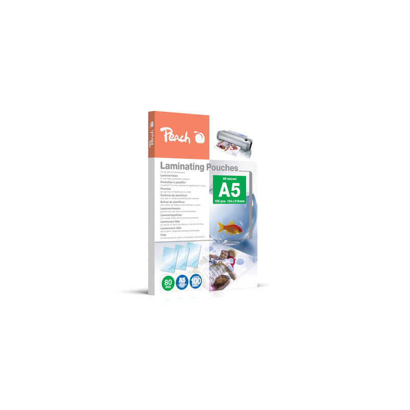 pelicula-de-laminacion-peach-a5-80mic-pp580-03-peliculas-brillantes-100-unidades-pp580-03