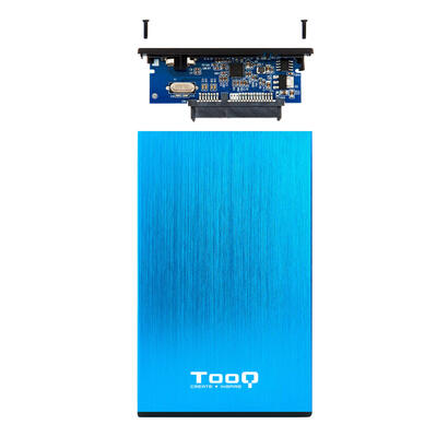 tooq-caja-externa-tqe-2527bl-25-95-mm-sata-usb-3031-gen1-azul