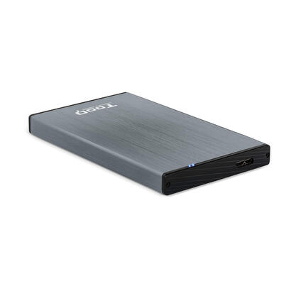 tooq-carcasa-externa-hddsdd-25-hasta-95mm-sata-usb-30-gris