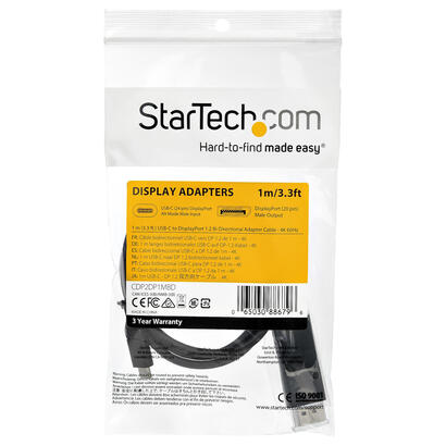 startechcom-1m-cable-usb-c-a-displayport-12-bidireccional