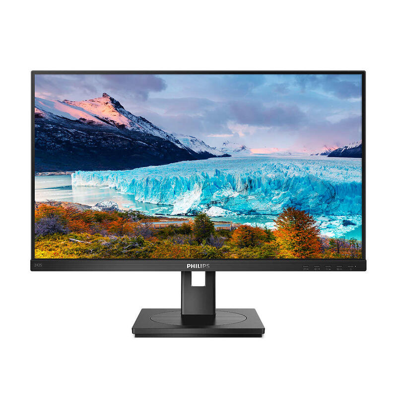 monitor-philips-s-line-242s1ae00-242s1ae-238-ips-dvi-hdmi-dp-pivot