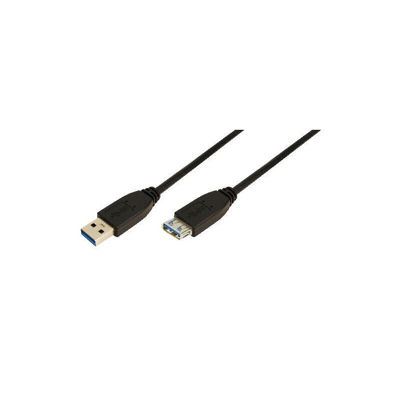 logilink-cable-usb-30-extension-m-h-1m-negro