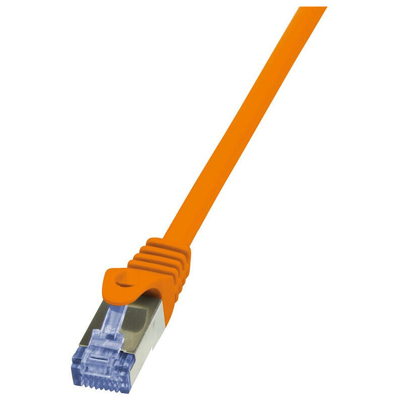 logilink-cable-de-red-cat6a-sftp-awg26-pimf-naranja-300m