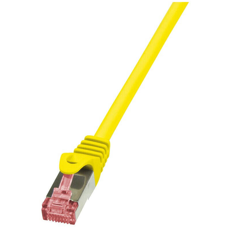 logilink-cable-de-red-cat6-sftp-awg27-pimf-amarillo-150m