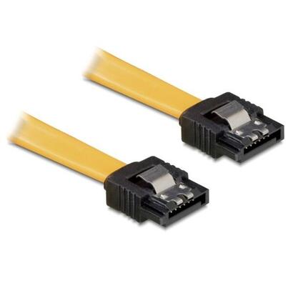 delock-cable-de-datos-sataiii-020m-amarillo-con-clip-de-seguridad