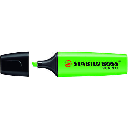 stabilo-boss-original-marcador-1-pieza-s-punta-de-cincel-verde