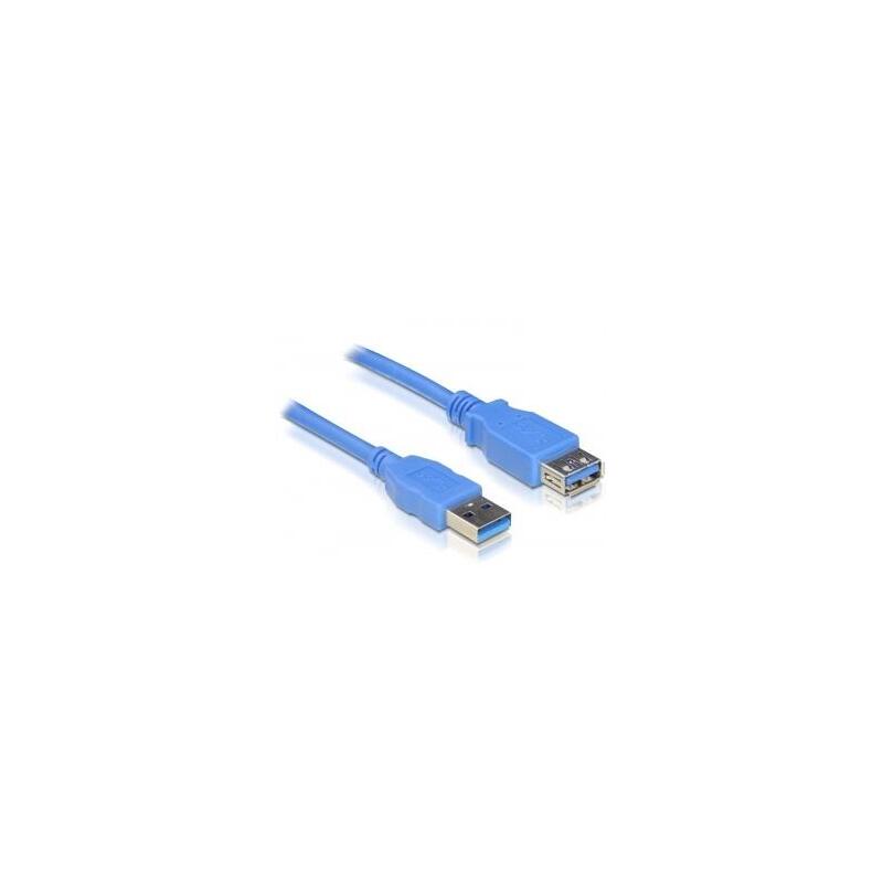 delock-usb-30-malefemale-aa-3m-cable-usb-usb-a-azul