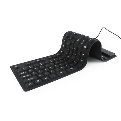 teclado-gembird-flexible-ingles-keyboard-usb-otg-black-color-us-layout